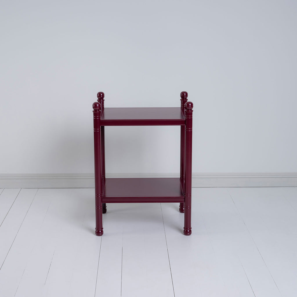  Revive Side Table, Berry Red 
