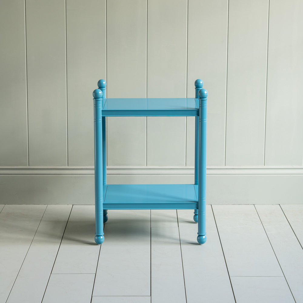 Revive Side Table, Cerulean Blue