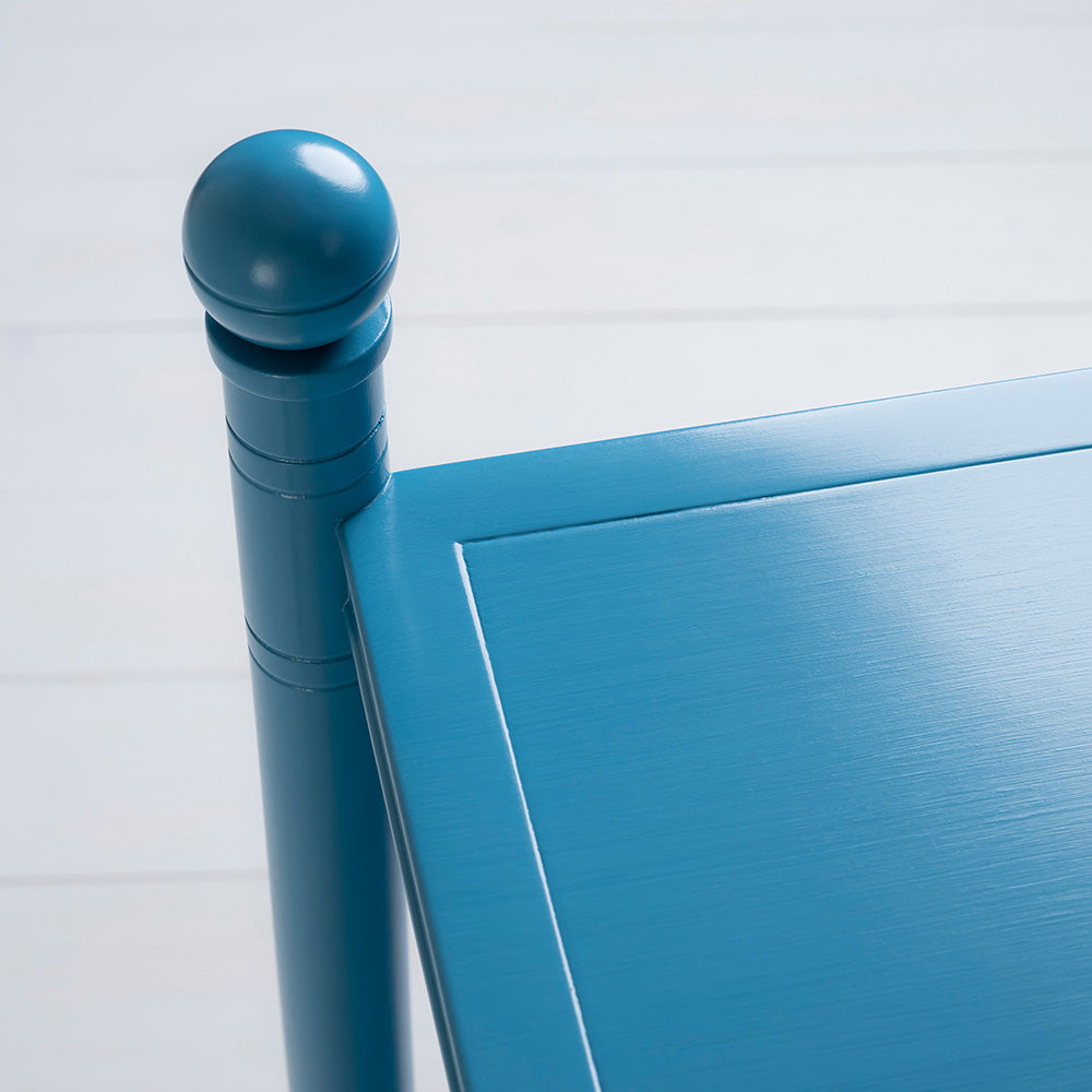 Edge Design Closeup of Revive Blue Side Table - By NiX