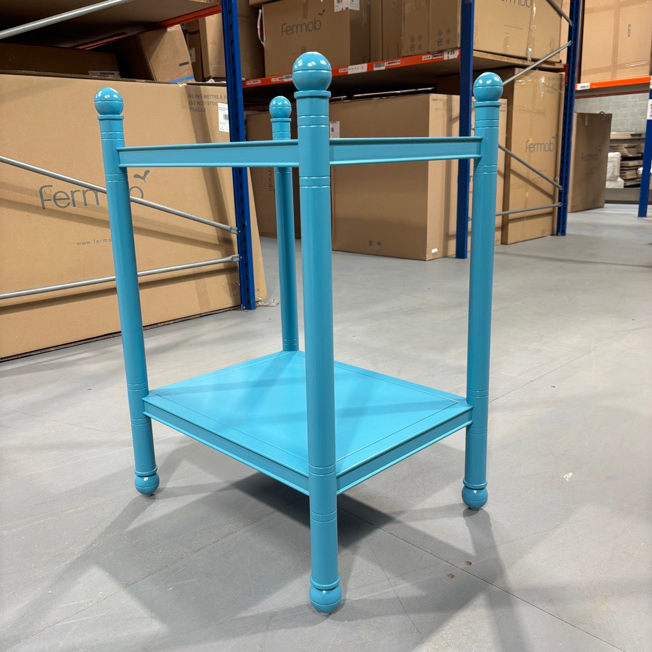 Pre-Loved - Revive Side Table, Cerulean Blue