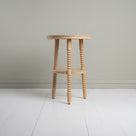 Spindle Side Table, Oiled Oak - By NiX Studio