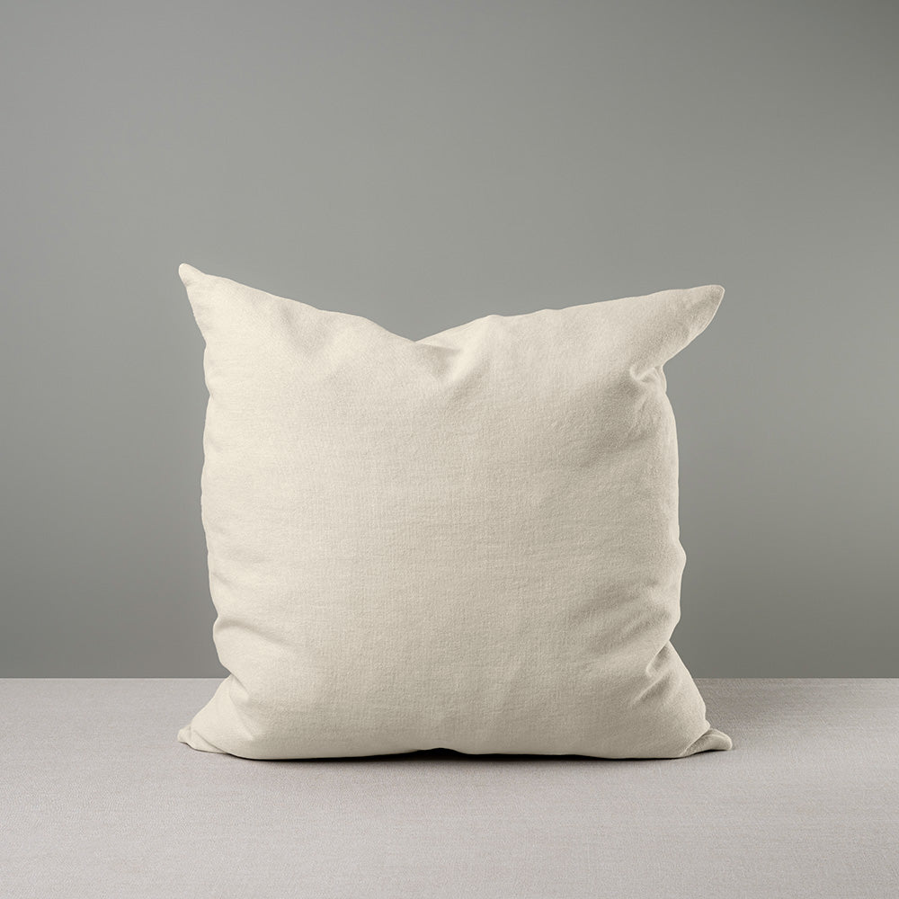 Square Kip Cushion in Laidback Linen, Dove