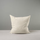 Large Size Square Kip Cushion in Laidback Linen, Dove