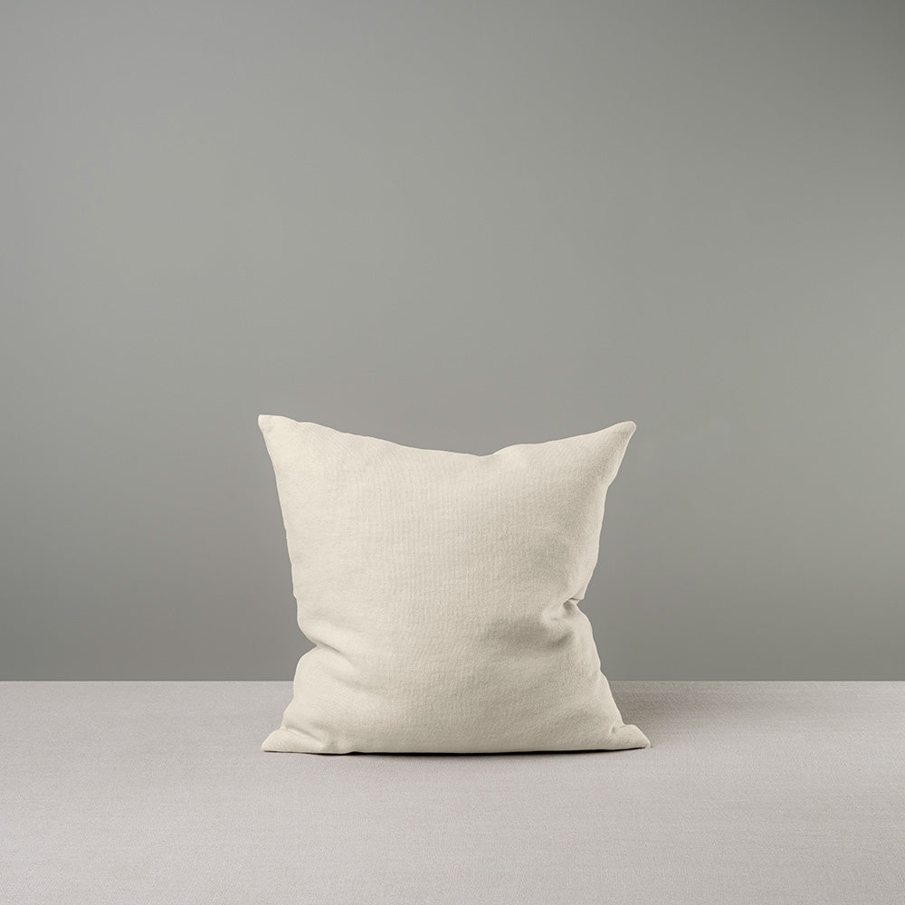 Square Kip Cushion in Laidback Linen, Dove