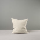 Medium size Square Kip Cushion in Laidback Linen, Dove - By NiX
