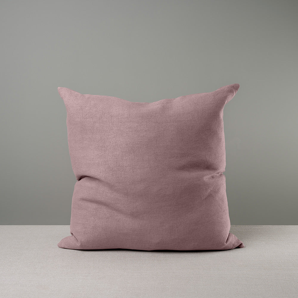 Extra Large Square Kip Cushion in Laidback Linen, Heather - By NiX