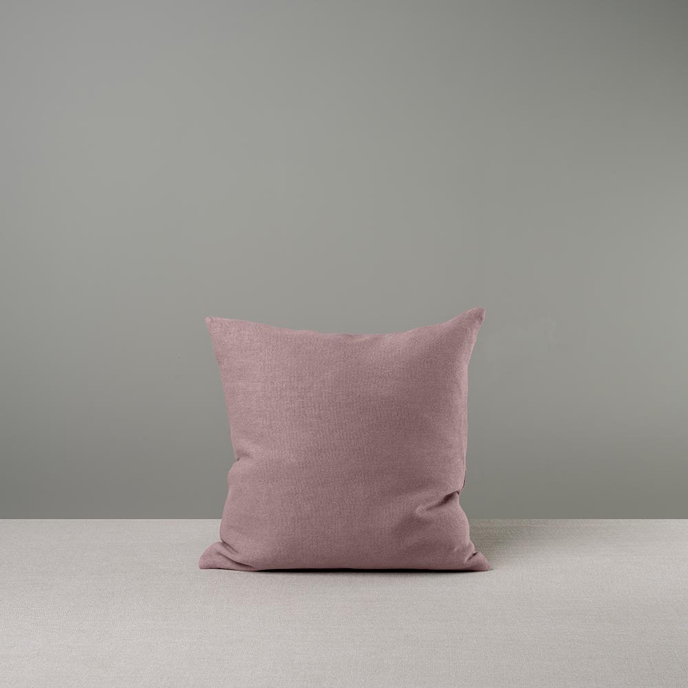 Medium Size Square Kip Cushion in Laidback Linen, Heather