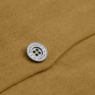Square Kip Cushion in Laidback Linen, Ochre Yellow - By NiX