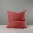 Front Side of Extra Large Red (Rouge) Square Cushions - By NiX