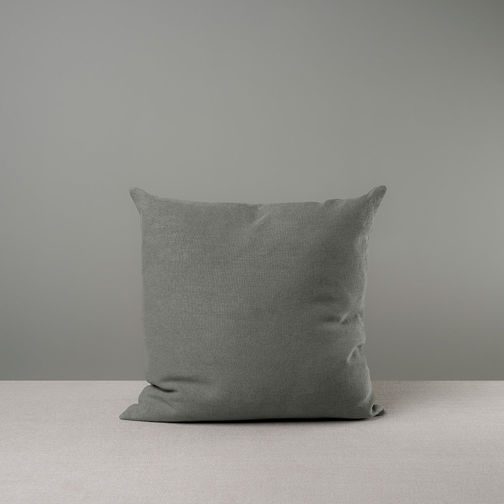 Square Kip Cushion in Laidback Linen, Shadow