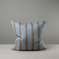 Square Kip Cushion in Regatta Cotton, Blue