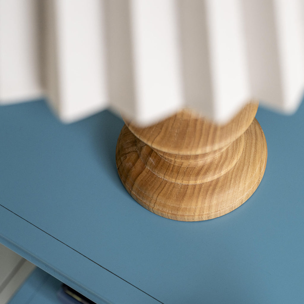 Table Lamp Base in Natural Oak