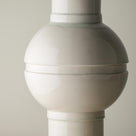 Orb Ceramic Table Lamp Base in Warm White, Design Closeup - Nicola Harding