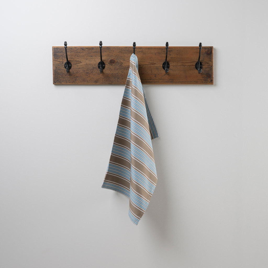  Luster Tea Towel in Regatta Cotton, Blue 
