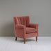 image of Time Out Armchair in Intelligent Velvet Damson