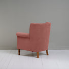 Back View of Time Out Armchair in Intelligent Velvet Damson - NiX