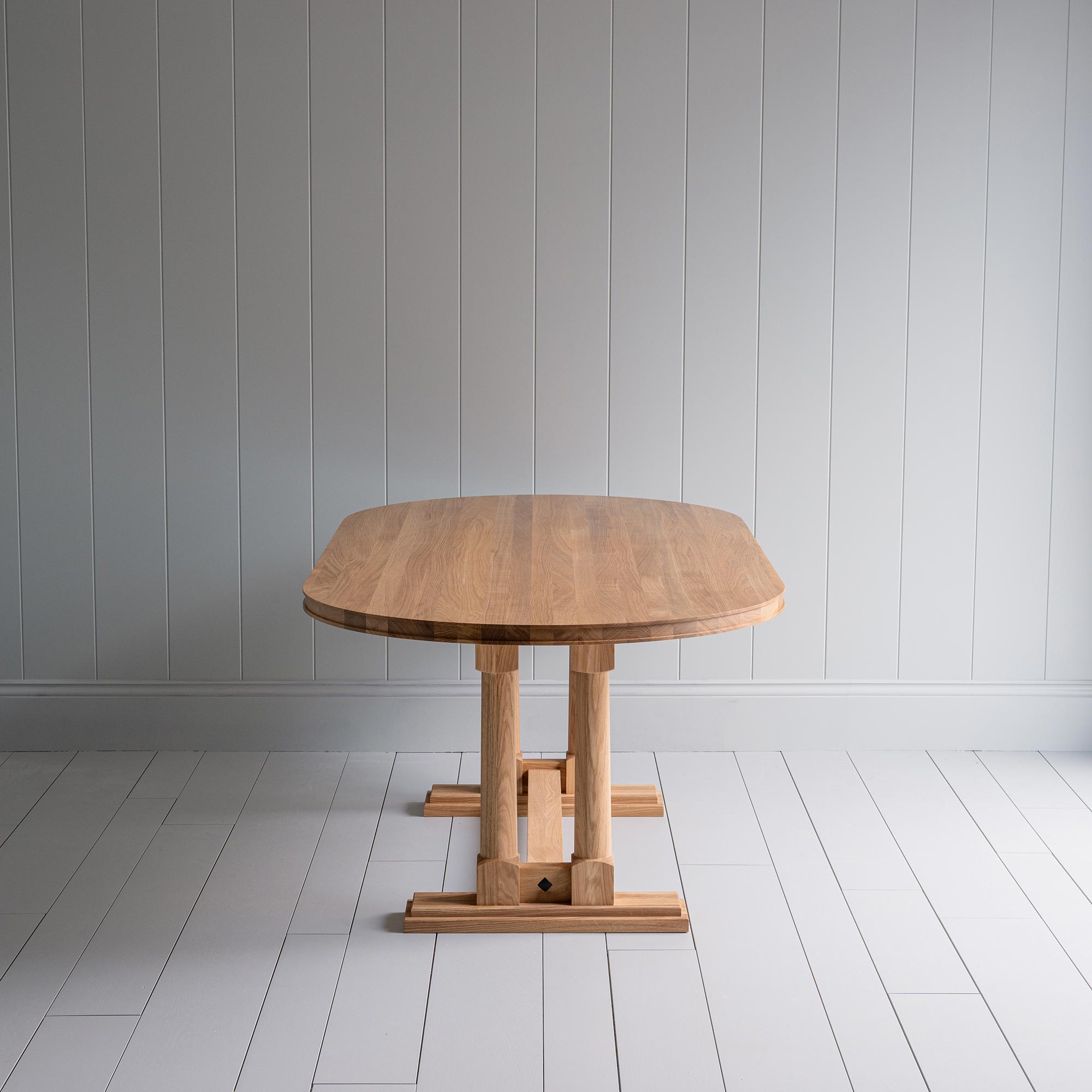 Tuck In Oval Dining Table in Oak