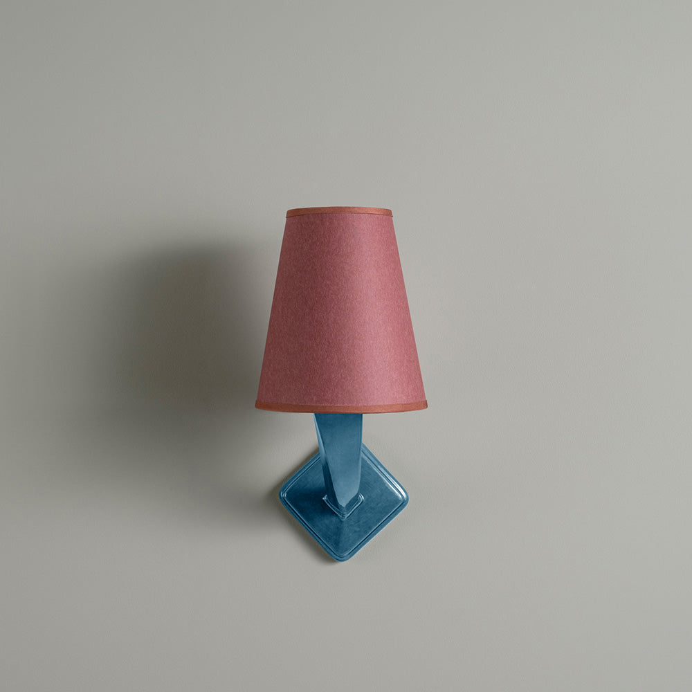 Bright Spark Ceramic Wall Light in Sea Blue