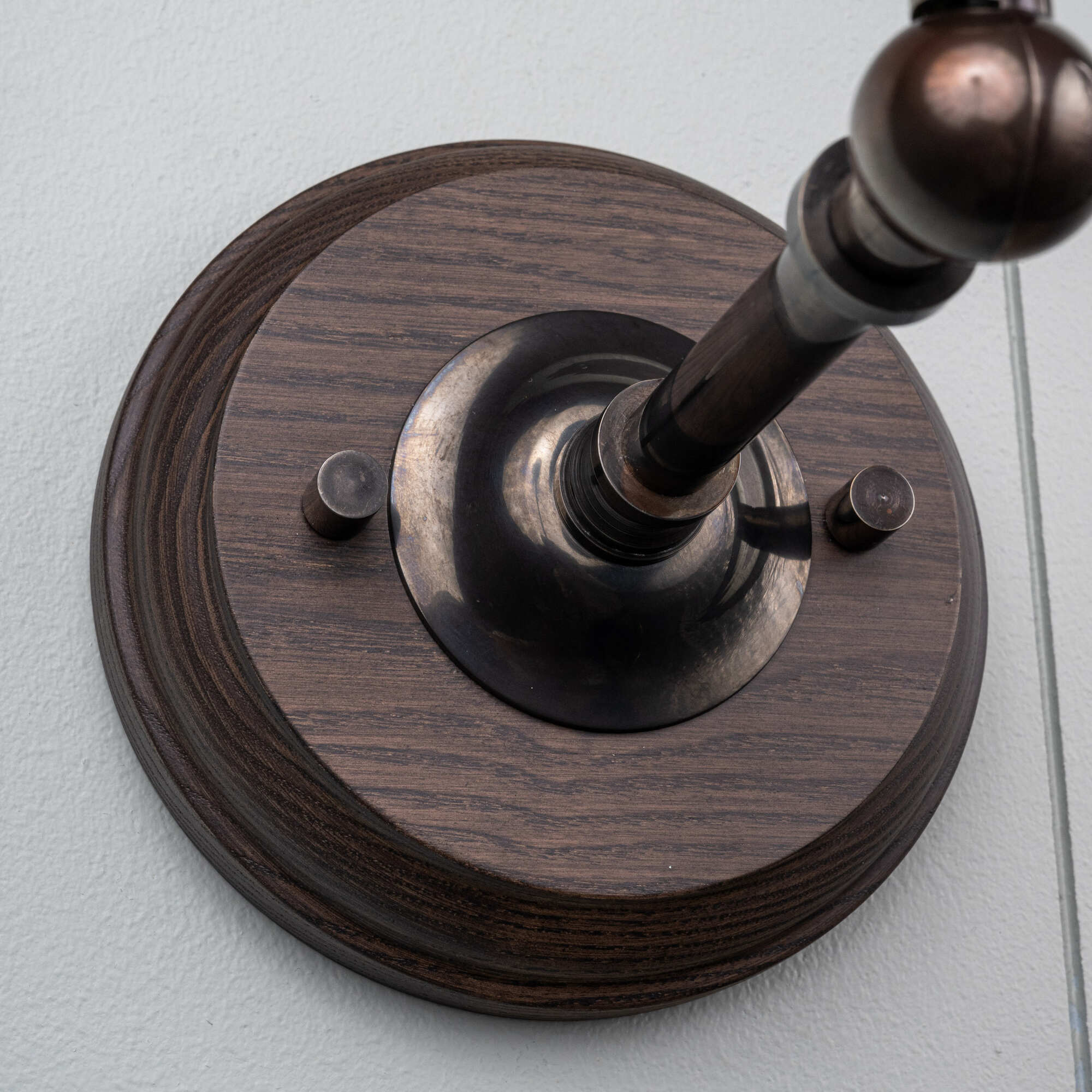 Brass Wall Light Closeup - By NiX