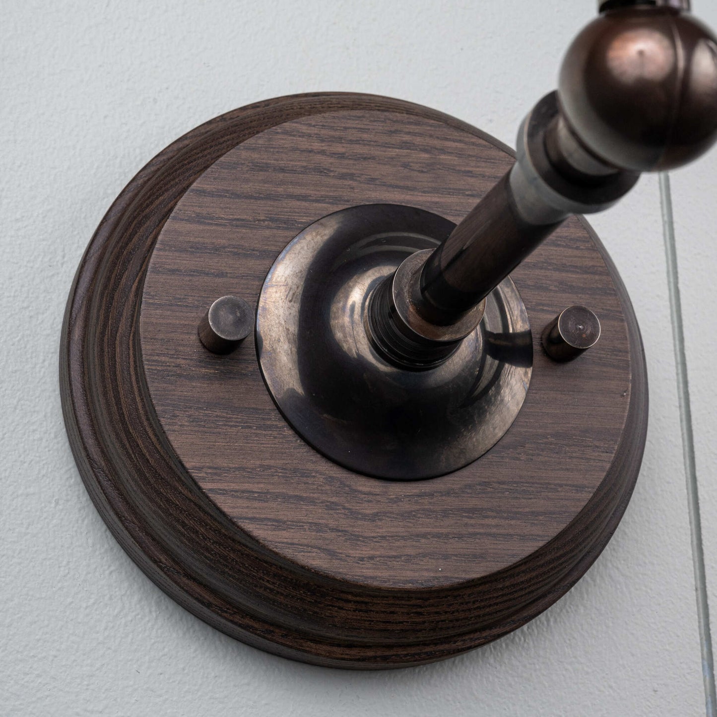 Brass Wall Light Closeup - By NiX