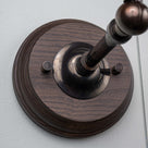 Brass Wall Light Closeup - By NiX