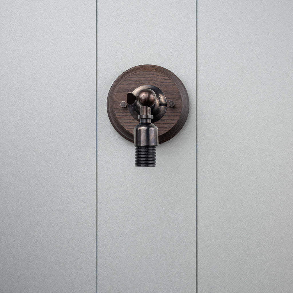 Brass Wall Light Without Lampshade - By NiX