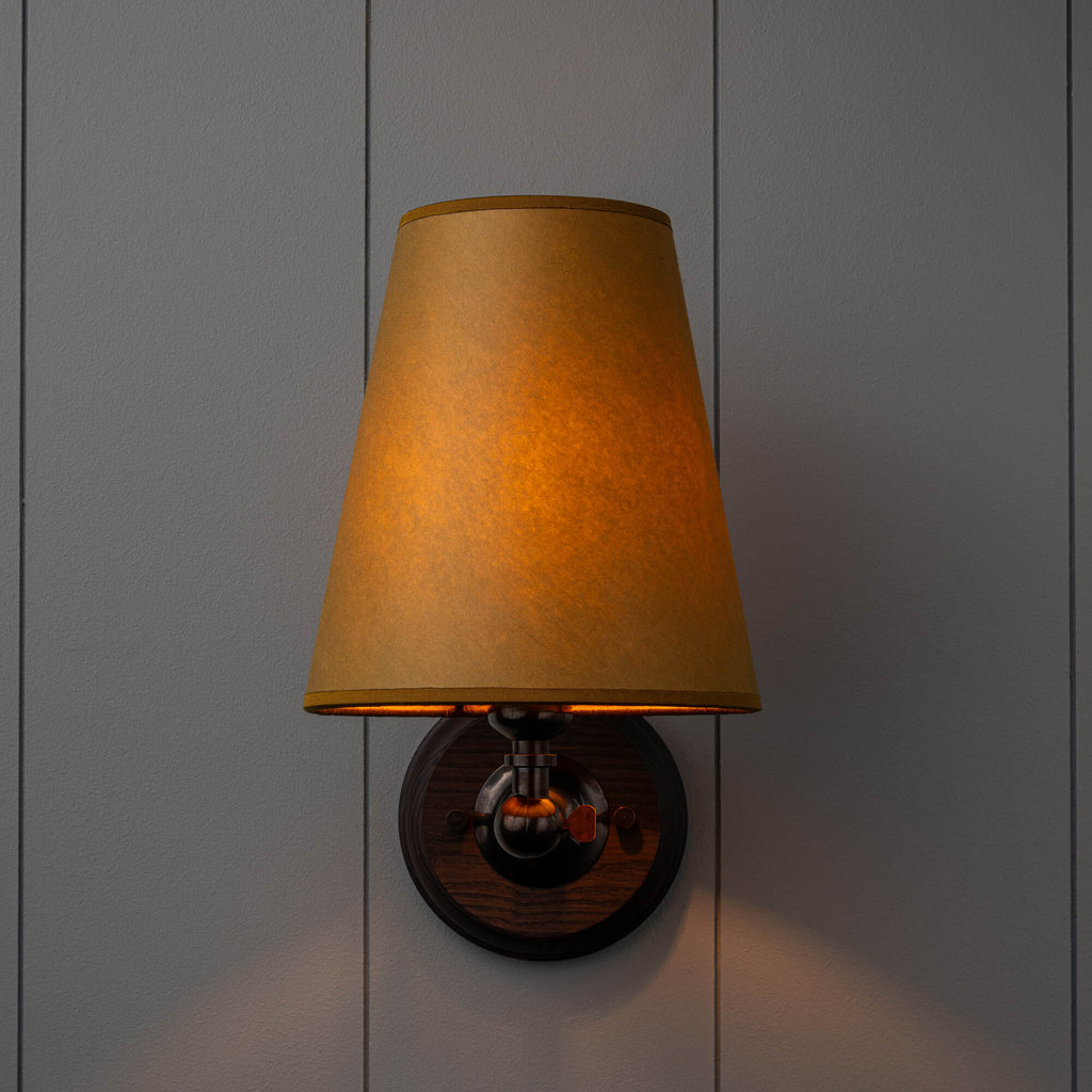 Wall Light With Lampshade & Lights 'ON' - By NiX