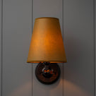 Wall Light With Lampshade & Lights 'ON' - By NiX