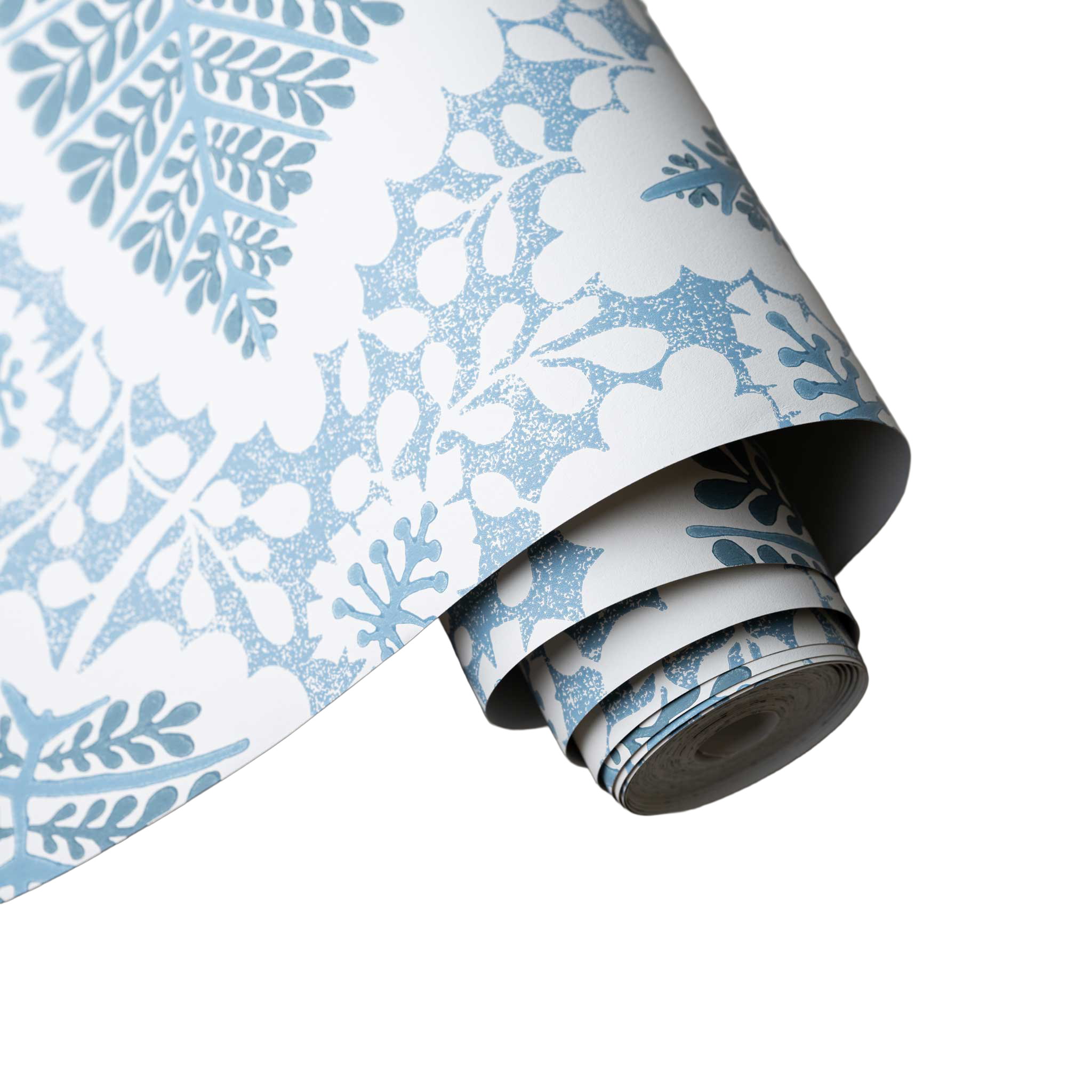 Dingle Wallpaper in Sugarbag Blue and Peacock