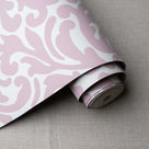 Rose Pink Wallpaper Roll - Nicola Harding