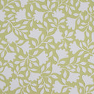 Close-up design of Ginkgo wallpaper in Moss Green, created by Nicola Harding.