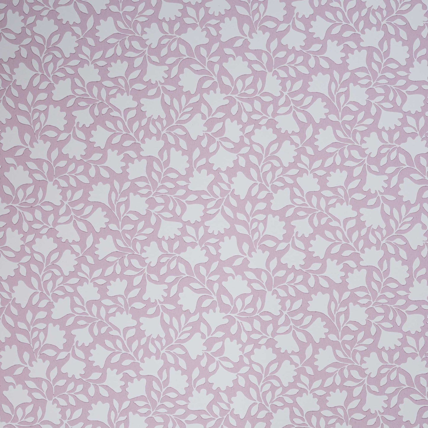 Ginko Wallpaper in Rose Pink - Nicola Harding