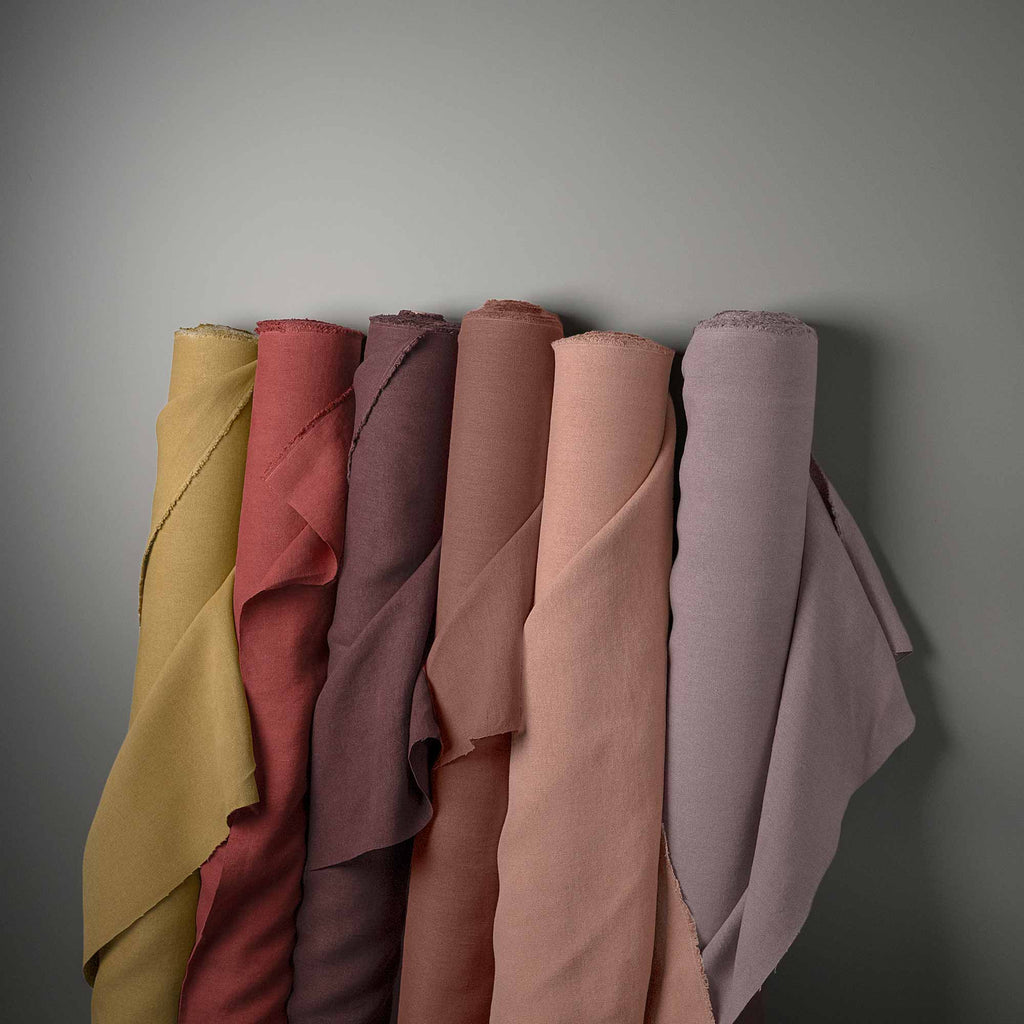 Multiple Color Laidback Linen, Fabric Rolls - Nicola Harding