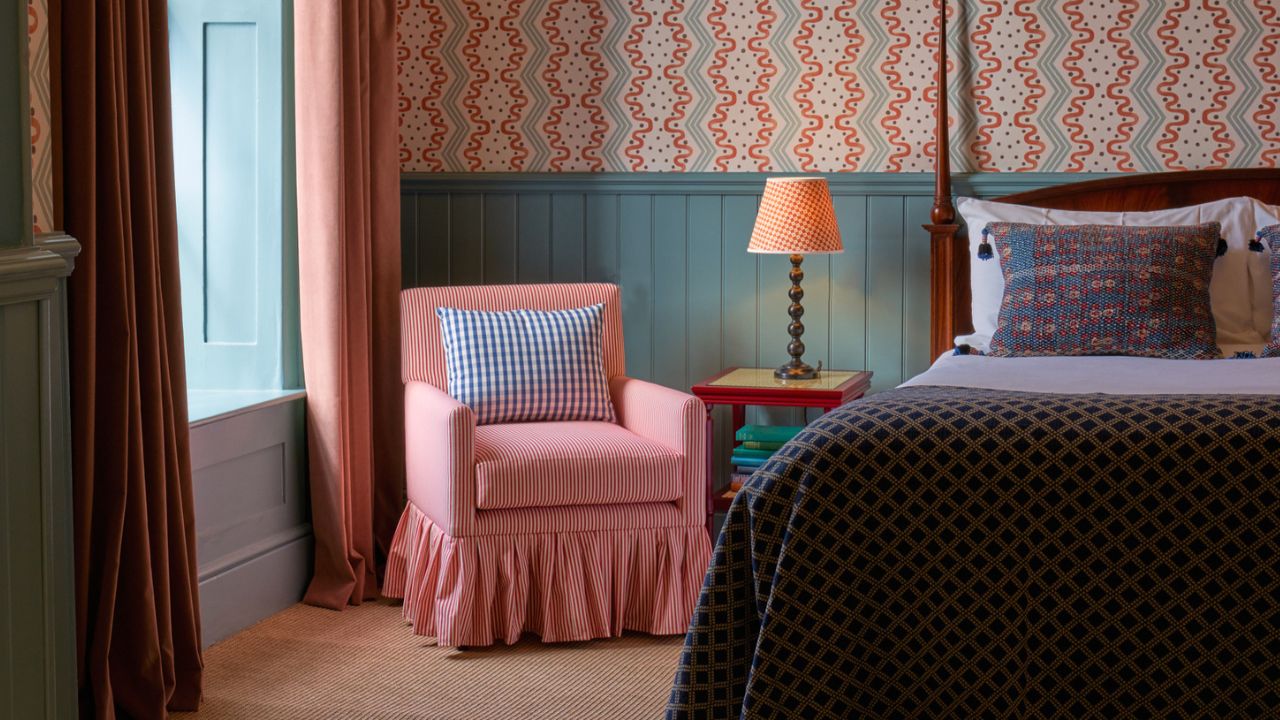 How to add colour to the bedroom with bedside tables