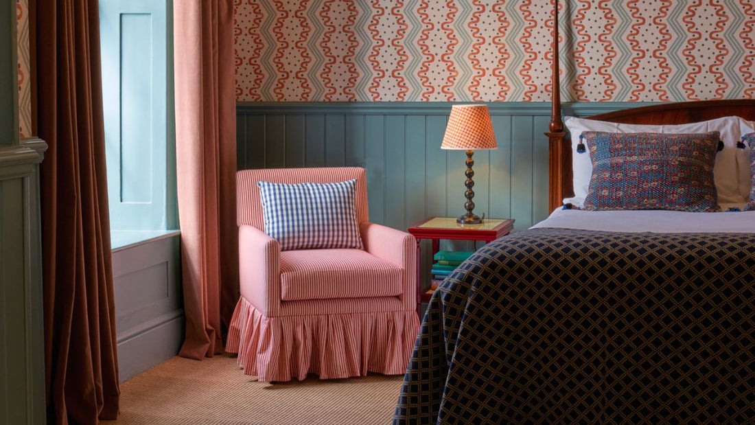 How to add colour to the bedroom with bedside tables