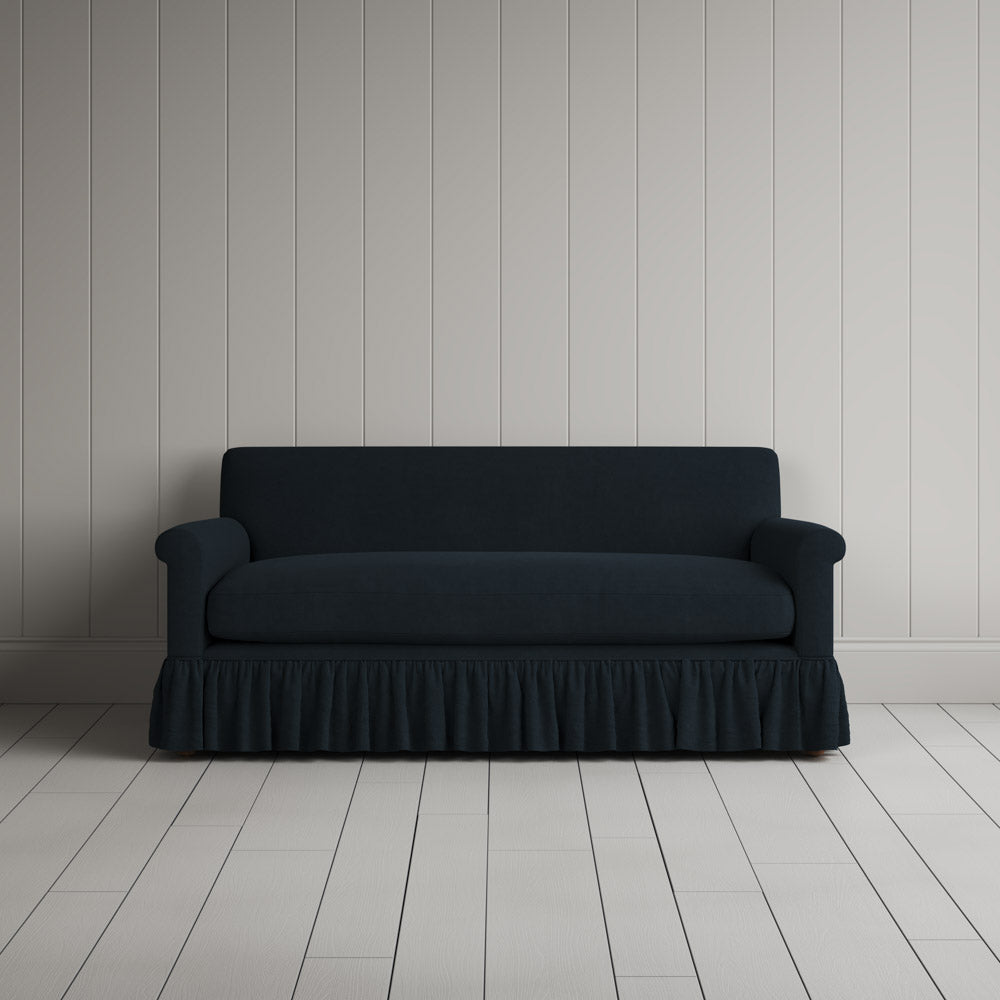  Curtain Call 2 Seater Sofa in Laidback Linen Midnight 