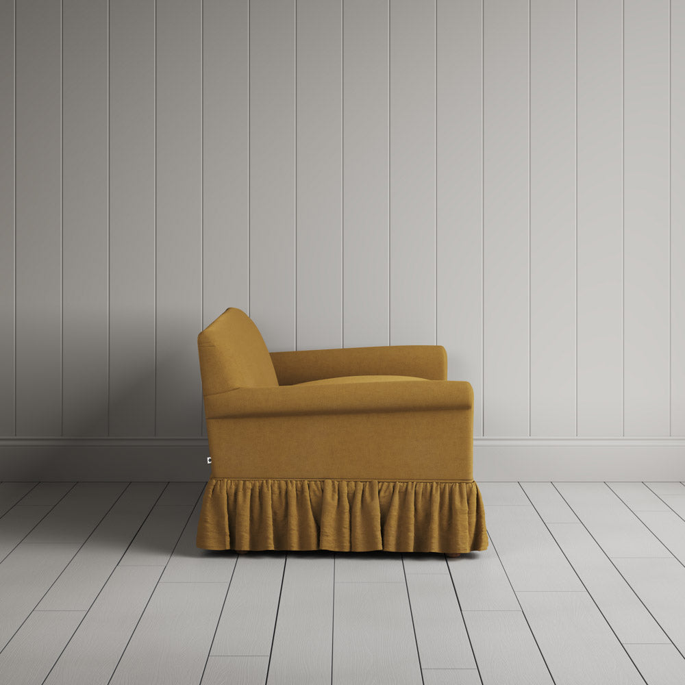  Curtain Call 2 Seater Sofa in Laidback Linen Ochre 