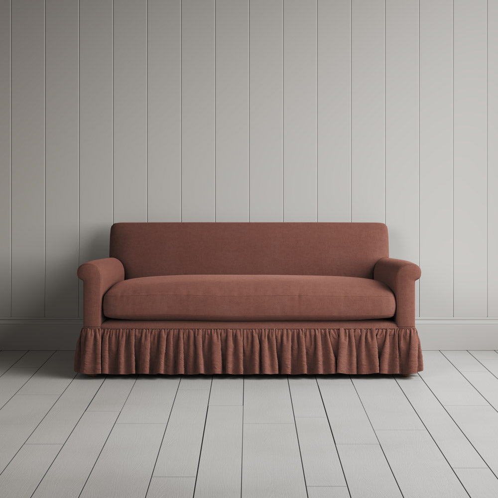 Curtain Call 2 Seater Sofa in Laidback Linen Sweet Briar