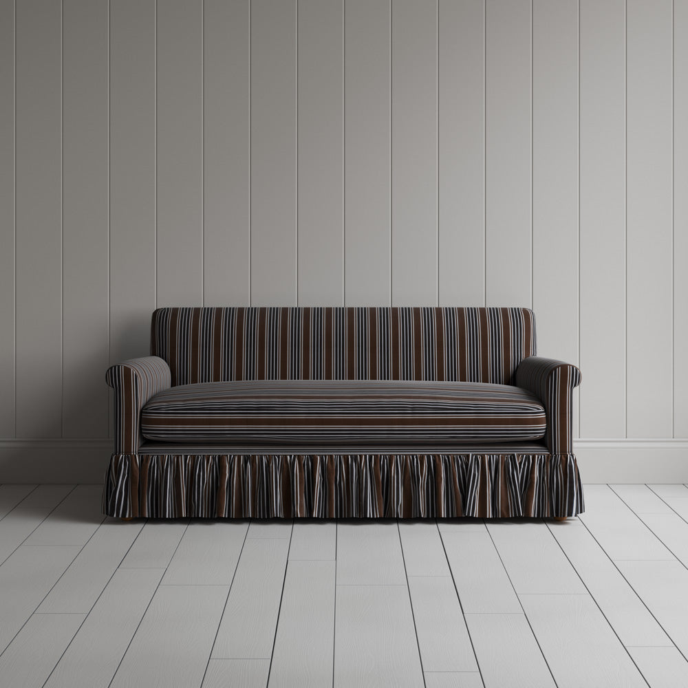  Curtain Call 2 Seater Sofa in Regatta Cotton, Charcoal 