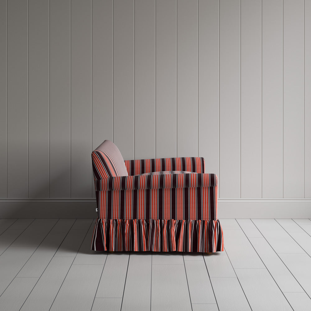 Curtain Call 2 Seater Sofa in Regatta Cotton, Flame