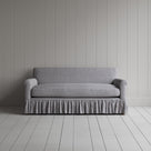 Curtain Call 2 Seater Sofa in Ticking Cotton, Blue Brown