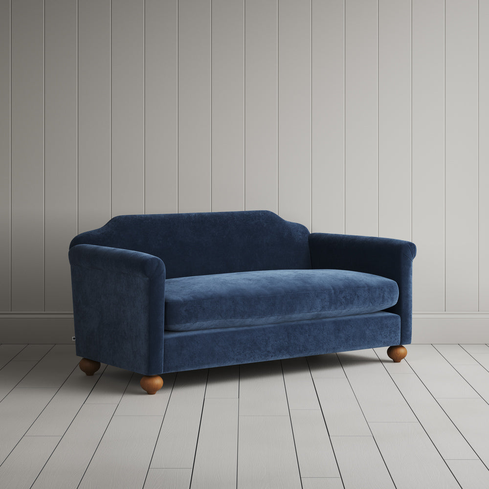  Dolittle 2 seater sofa in Classic Corduroy Dark Blue 