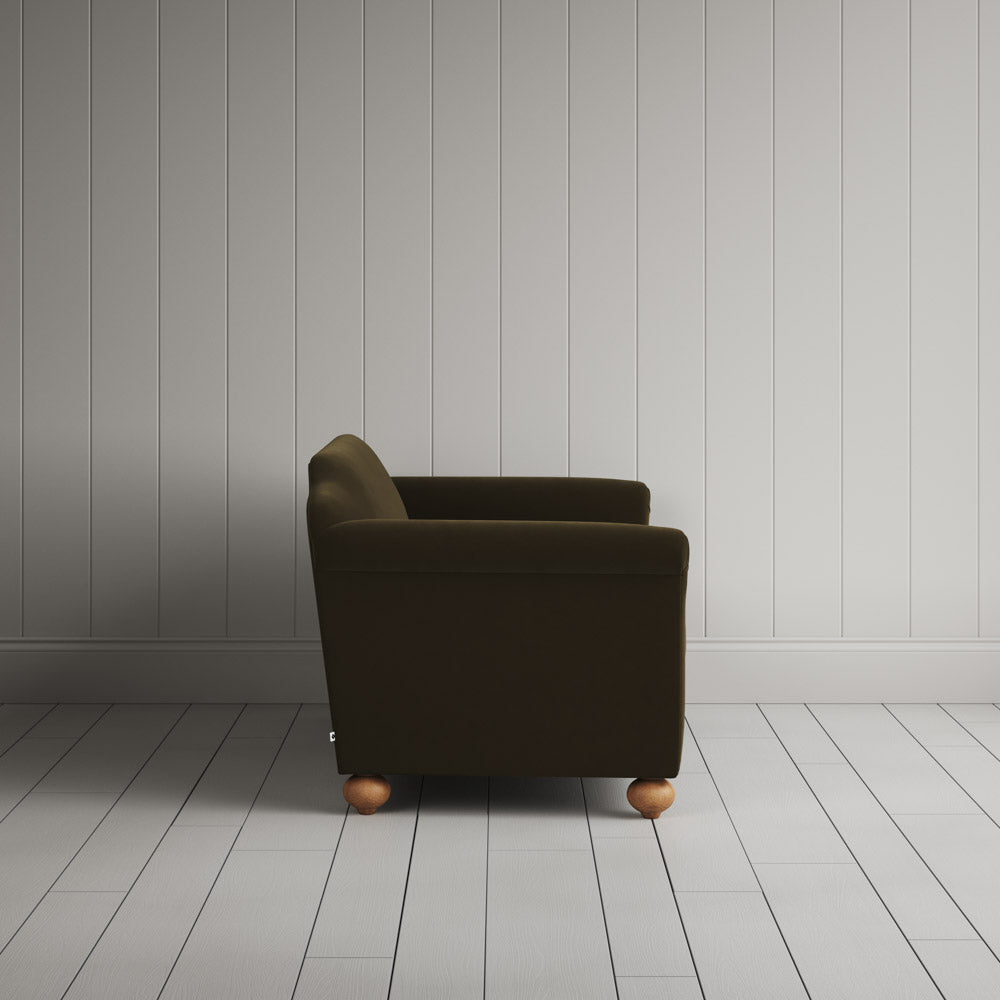  Dolittle 2 Seater Sofa in Intelligent Velvet Seaweed 