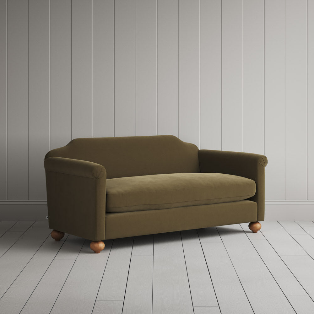  Dolittle 2 Seater Sofa in Intelligent Velvet Sepia 