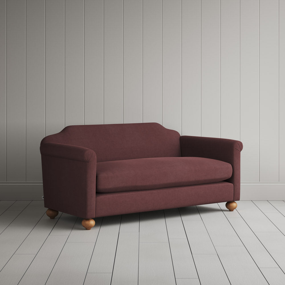  Dolittle 2 Seater Sofa in Laidback Linen Damson 