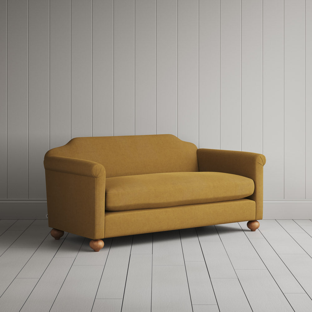  Dolittle 2 Seater Sofa in Laidback Linen Ochre 