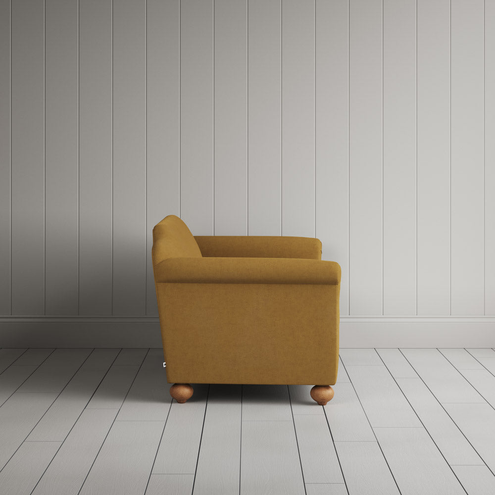  Dolittle 2 Seater Sofa in Laidback Linen Ochre 