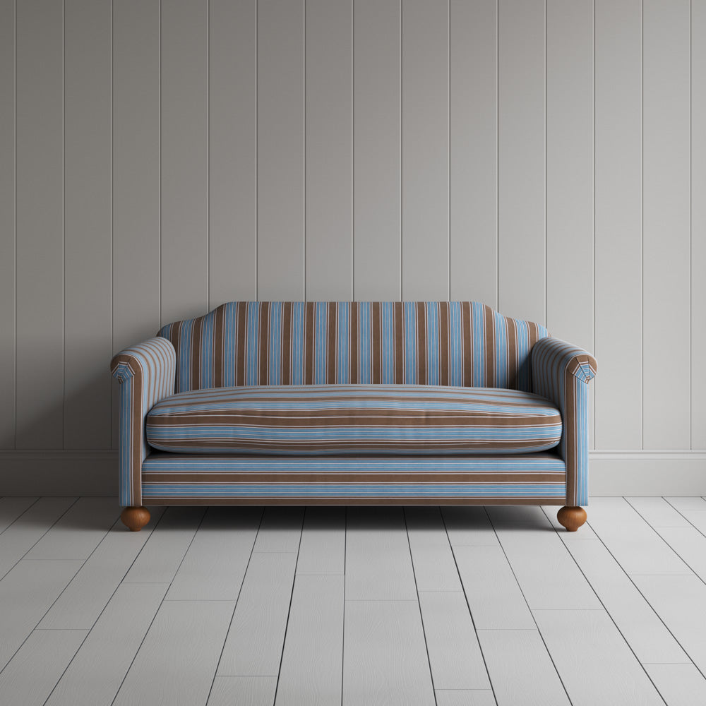  Dolittle 2 Seater Sofa in Regatta Cotton, Blue 