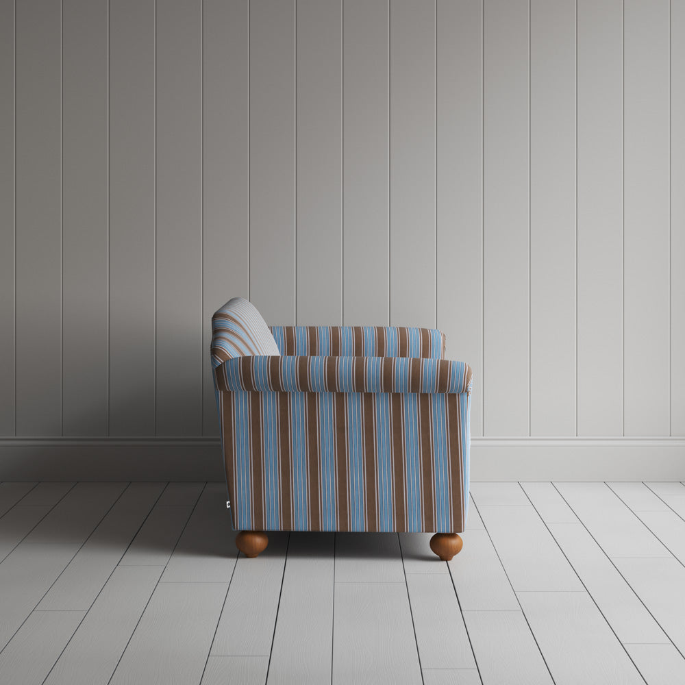 Dolittle 2 Seater Sofa in Regatta Cotton, Blue