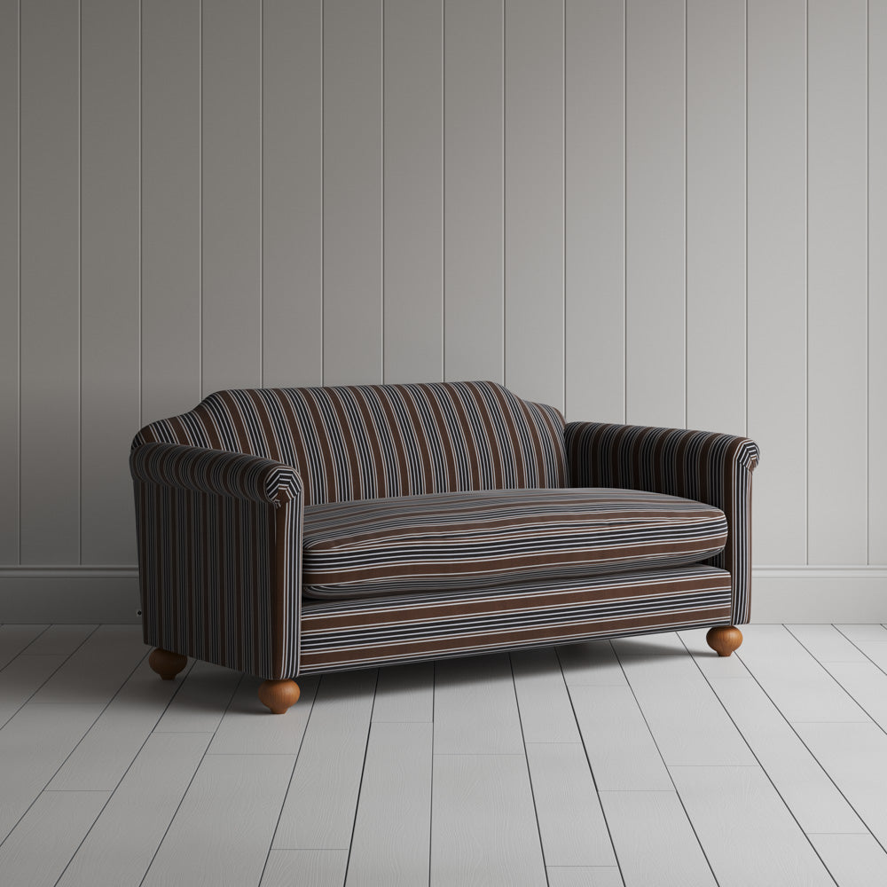  Dolittle 2 Seater Sofa in Regatta Cotton, Charcoal 
